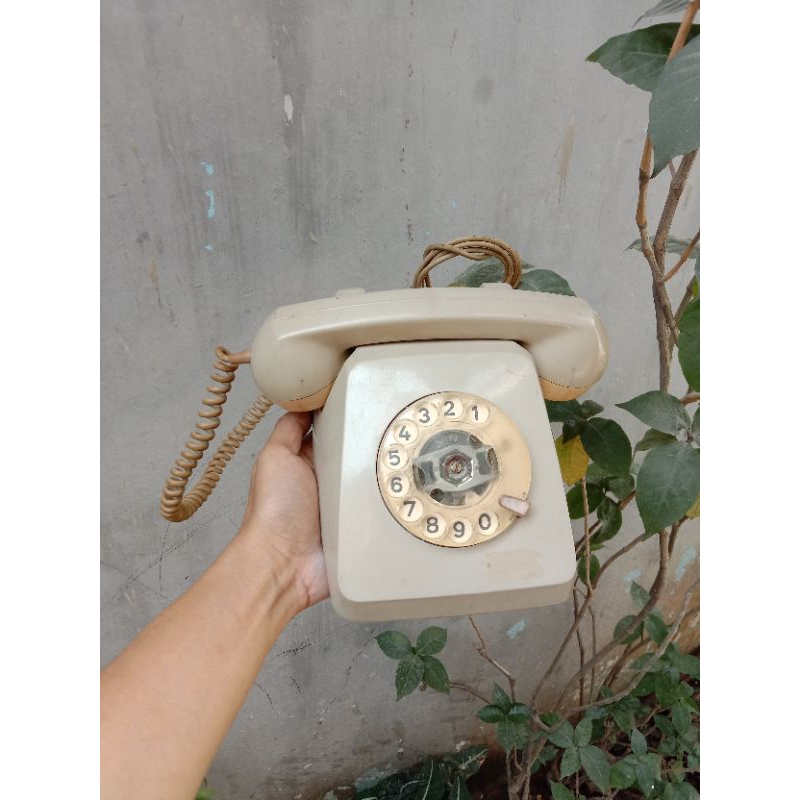 Telepon Jadul Telpon Putar Lawas Jadul Vintage Telephone Rotary