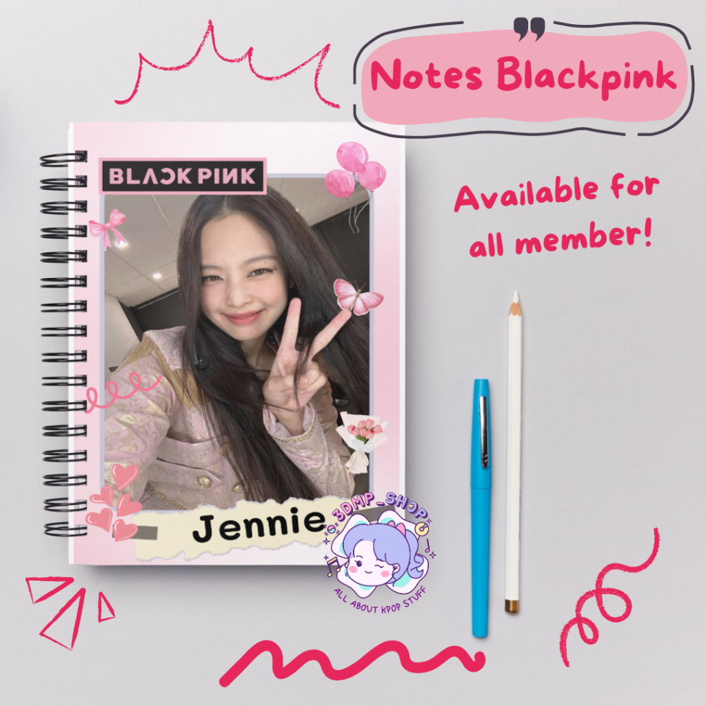 

NOTES BUKU TULIS BLACKPINK JENNIE JISO LISA ROSE