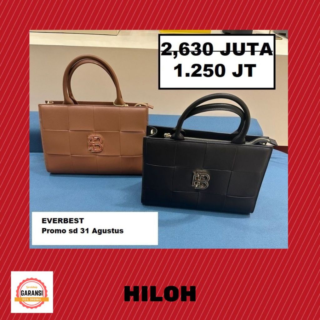 Tas wanita Everbest seri HILOH sale satchel bag 100% ORI STORE