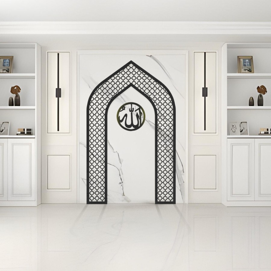 Mihrab Mushola Rumah V2 | Dekorasi Mihrab Mushola Moroccan Style