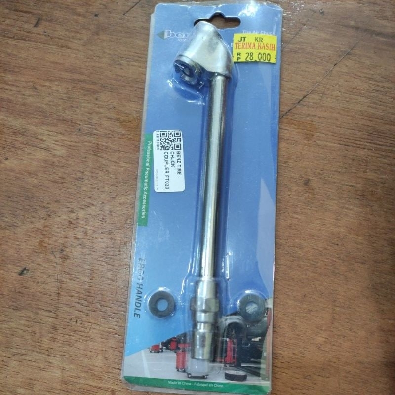 ALAT PENGISI ANGIN BAN MOBIL MOTOR BENZ / AIR CHUCK ALAT ISI BAN ANGIN KEPALA COUPLER PANJANG