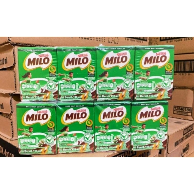

Nestle Milo Uht 4x110ml Multipack (isi 4pcs ya per pack)