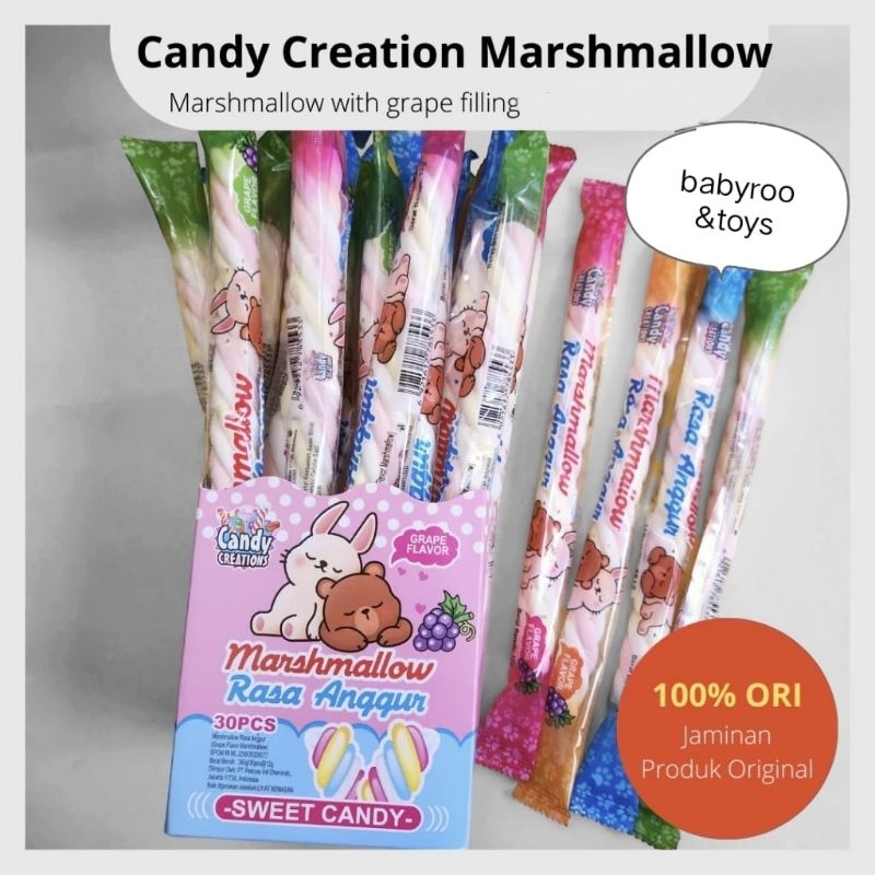 

MARSHMALLOW LONG BEAR RASA GRAPE & MARSHMALLOW DORAEMON OH YEAH