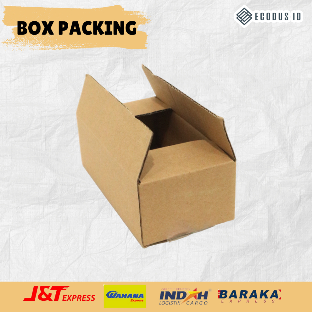 

Kardus box packing polos ukuran 10x10x5 cm (10pcs)