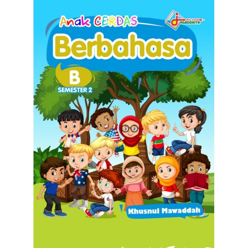 BERBAHASA B2 Buku Aspek Pelajaran anak PAUD TK Usia 5-6 Tahun