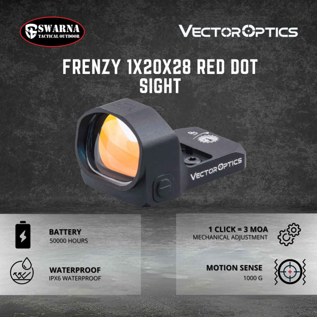 Red Dot Sight - Frenzy 1x20x28 Red Dot Sight - Vector Optics