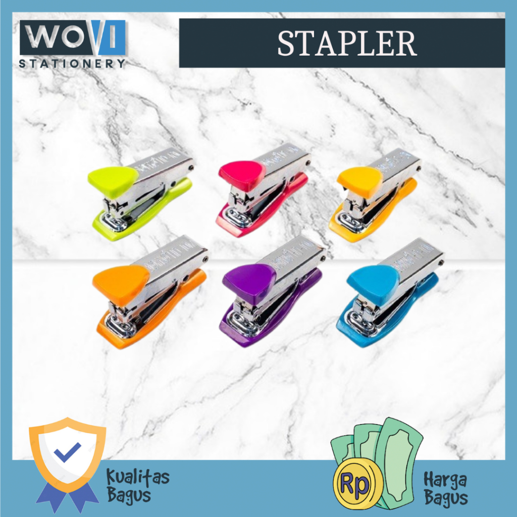 

[WOVI STATIONERY] Stapler Mini HD-10M Joyko / Jepretan Mini Joyko HD-10M / Stapler Mini HD-10MP [PCS]