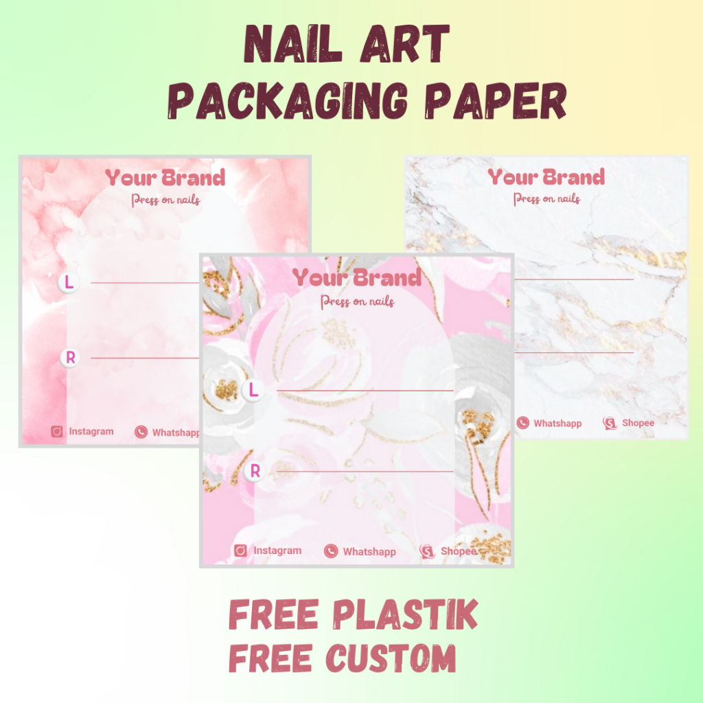 

ALAS PRESS ON NAILS / ALAS KUKU PALSU / DUDUKAN NAIL ART