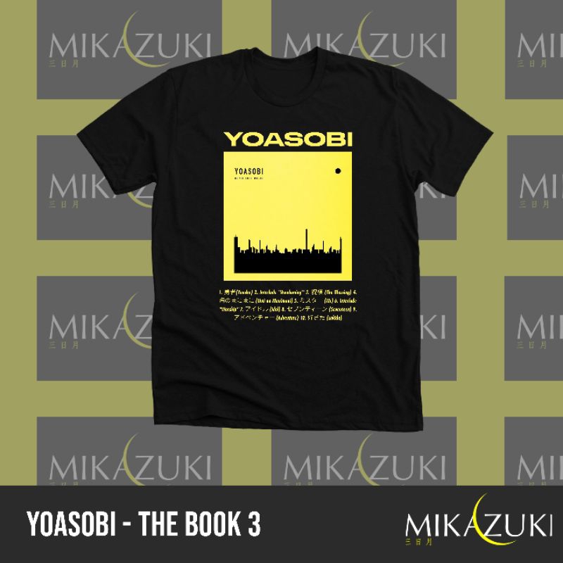MIKAZUKI T-SHIRT Kaos Yoasobi - The Book 3