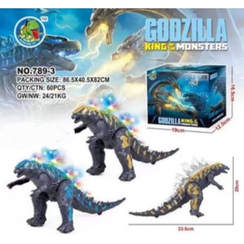 MURAH GODZILLA | GODZILLA BATERAI / MAINAN BATERAI KINGKONG GODZILLA / DINO BATERAI