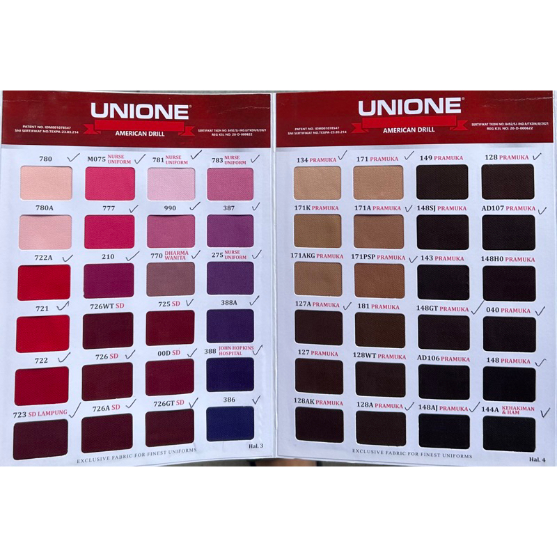 KAIN UNIONE BY ESPERO AMERICAN DRILL #1616