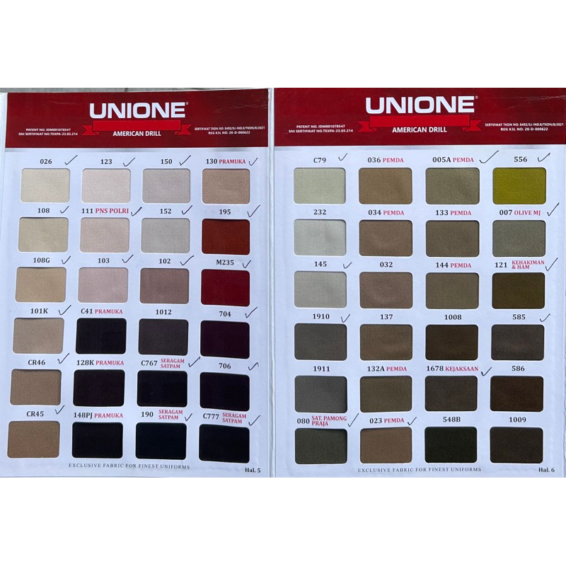 KAIN UNIONE BY ESPERO AMERICAN DRILL #1616