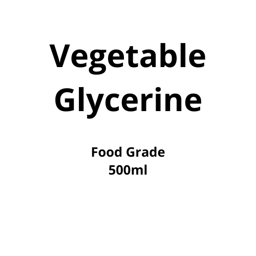 

Vegetable Glycerine (VG) per 500ml Food Grade