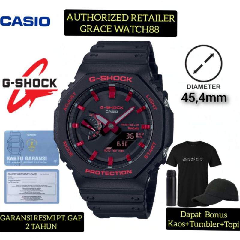 Jam Tangan Pria G-SHOCK GA-B2100BNR-1ADR / G-SHOCK ORIGINAL GA-B2100BNR-1ADR