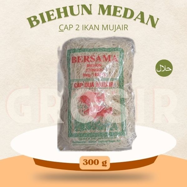

Bihun Cap 2 Ikan Mujair / Bihun Medan 300 Gr / Halal