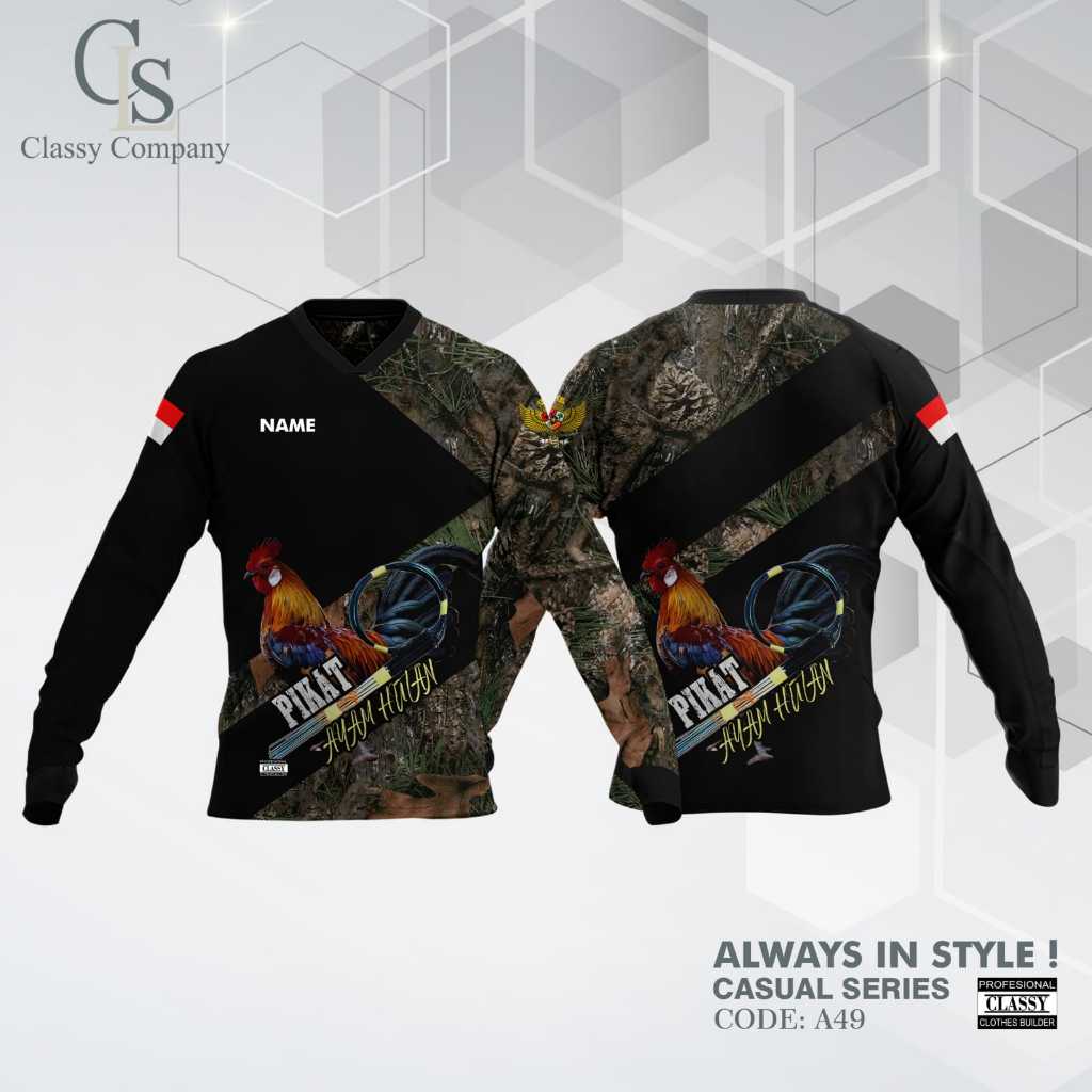 Classy Company | Hoodie Shirt | Baju Pikat Ayam Hutan, Baju Komunitas Pemikat Ayam Hutan