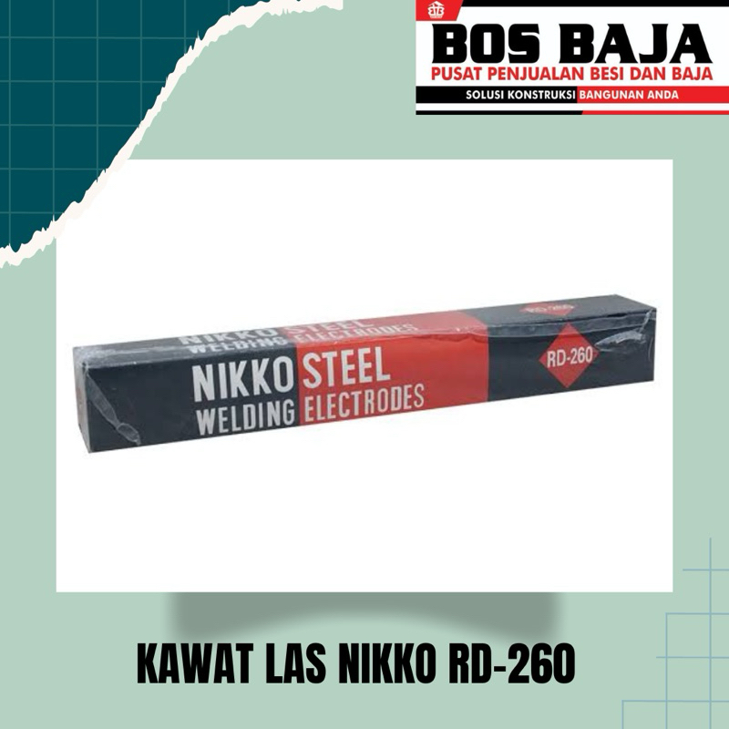 KAWAT LAS NIKKO STEEL RD -260