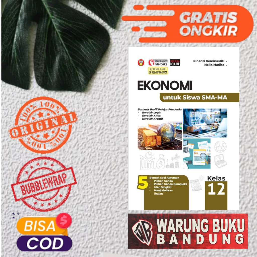 BUKU EKONOMI UNTUK SISWA SMA-MA KELAS 12 - YRAMA WIDYA