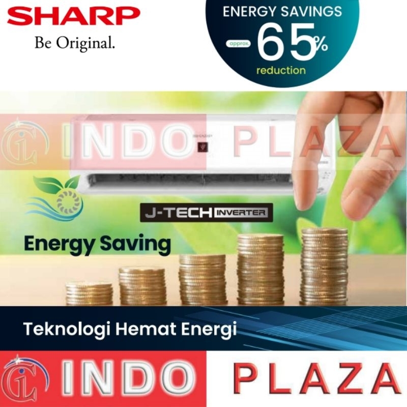 AC SHARP 2 PK JTECH INVERTER AH-X18ZY