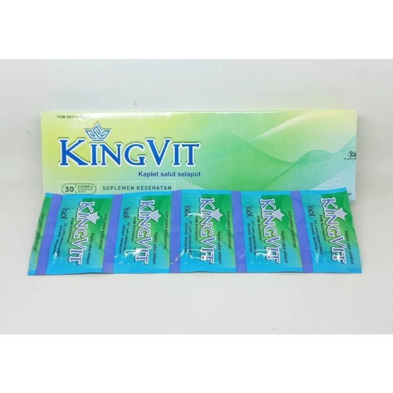 KINGVIT TABLET - Suplemen Vitamin Promil Untuk Pria