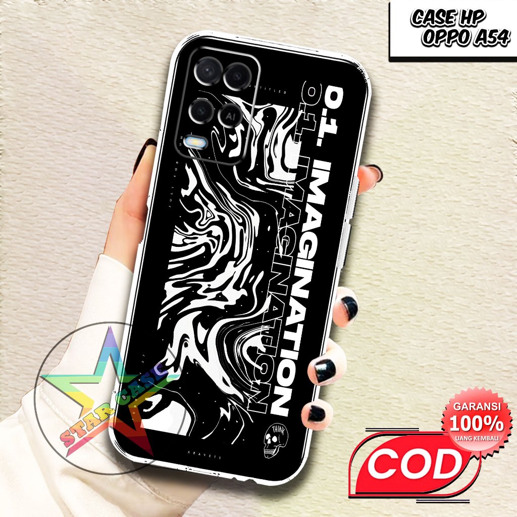 Case OPPO A54 TERBARU Motif [ART] Terlaris Casing OPPO A54 Terbaru Softcase Clear Protected Camera S
