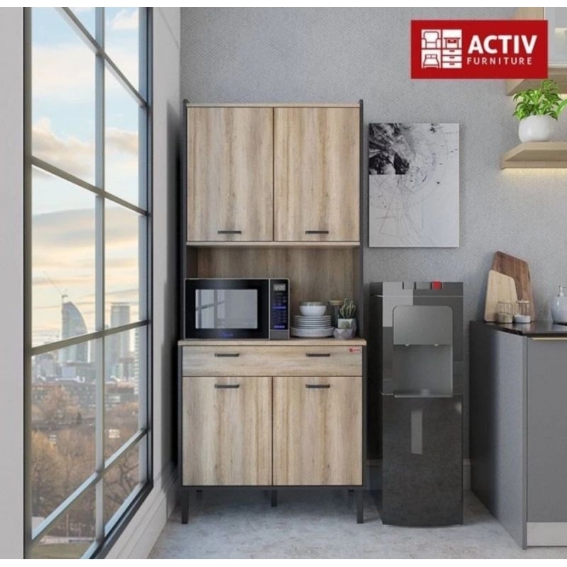 lemari dapur 2 pintu rak dapur 2 pintu kitchenset JAZZ AUSTIN