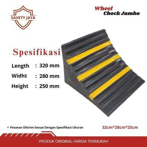 Wheel Chock  Jumbo  Wheel Chock Truk Anti Selip 40 Ton baru
