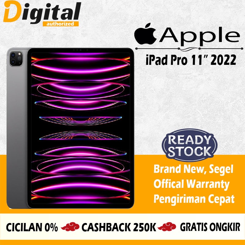 iPad Pro M2 Chip 2022 12.9" inch WIFI CELL 128GB 256GB 512GB 1TB 2TB