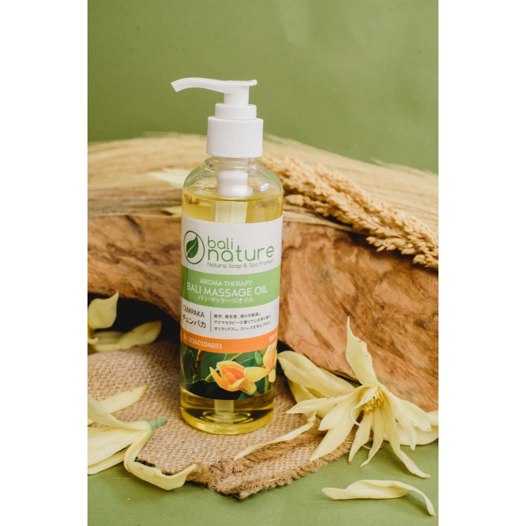 Cempaka Massage Oil - Minyak Pijat ala Spa - Bali Nature