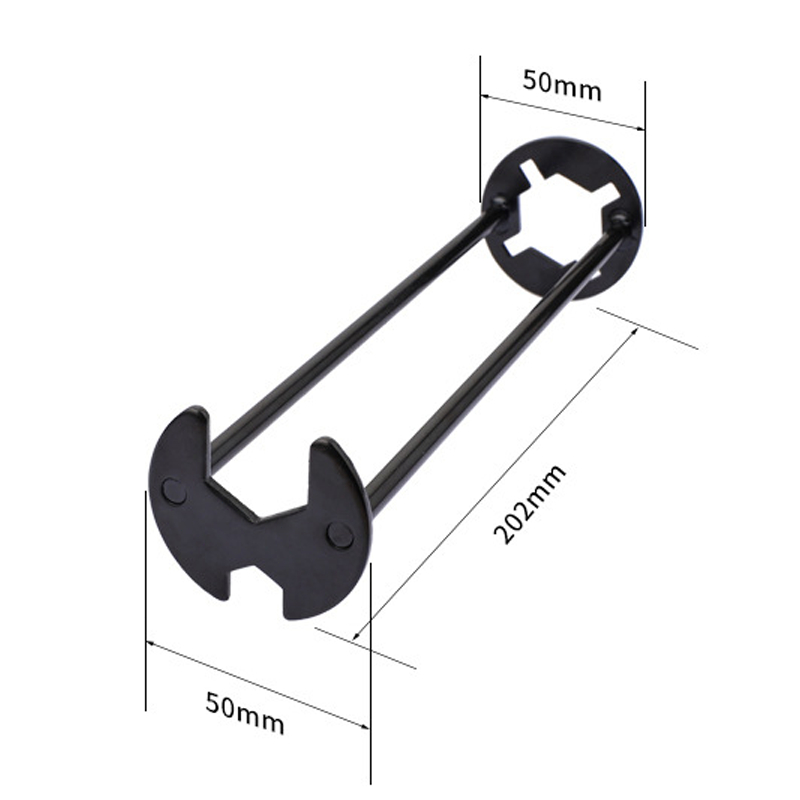 50*202mm Kunci Pas Wastafel Dapur Flume Kunci Wastafel Instalasi Pipa Kunci Pas