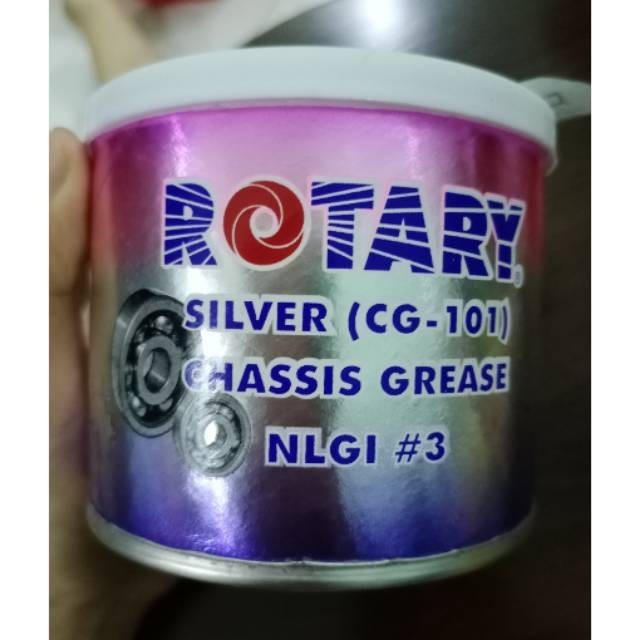 ROTARY Silver CHASSIS GREASE NLGI 3 ROTARY CG-101 gemuk KUNING BENING