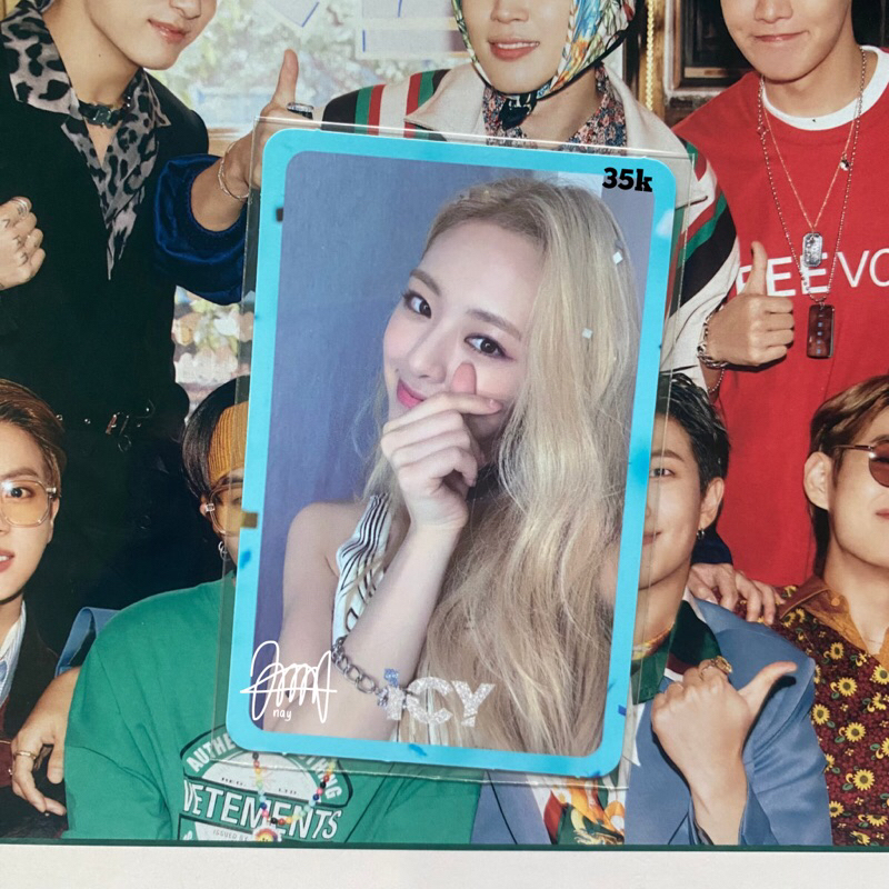 photocard pc official yuna itzy icy