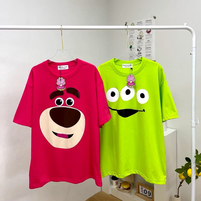 LOTSO & ALIEN TOY STORY KAOS PRIA WANITA ORIGINAL BANGKOK
