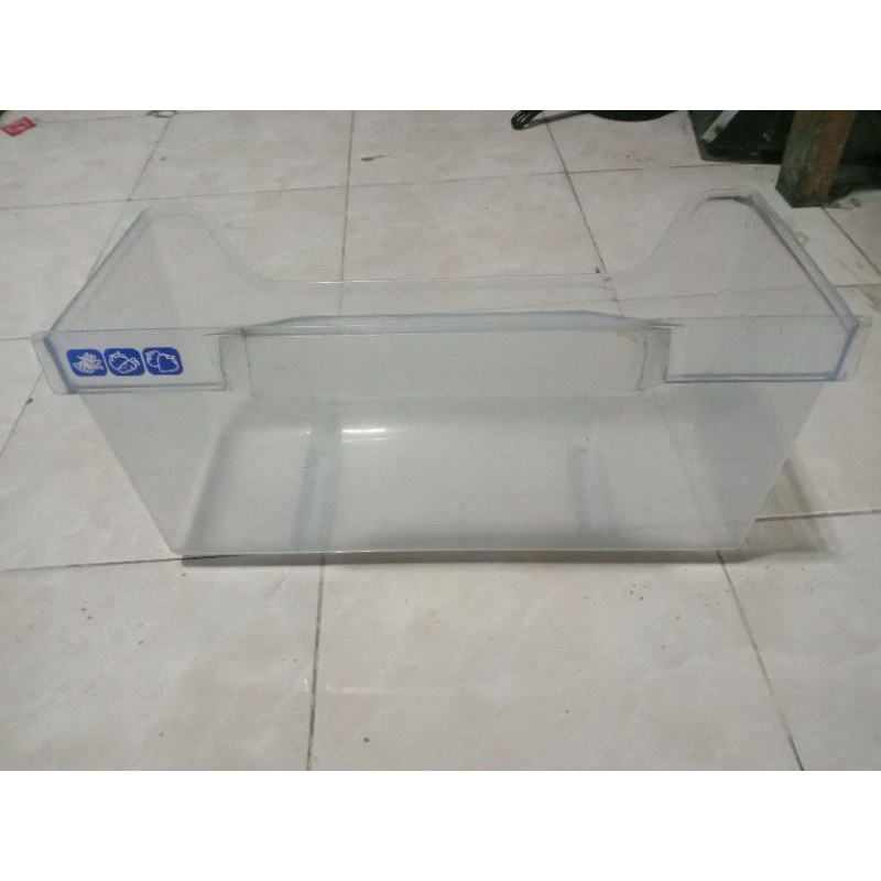 RAK DAGING DAN RAK SAYUR KULKAS SHARP 1 PINTU ORIGINAL COPOTAN