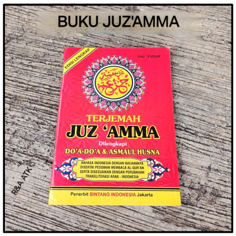 

1 Pcs Buku Juz Amma Terjemah Besar A5