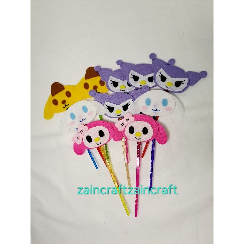 

12 pcs (satu lusin) Tuding ngaji model kuromi/petunjuk ngaji model sanrio