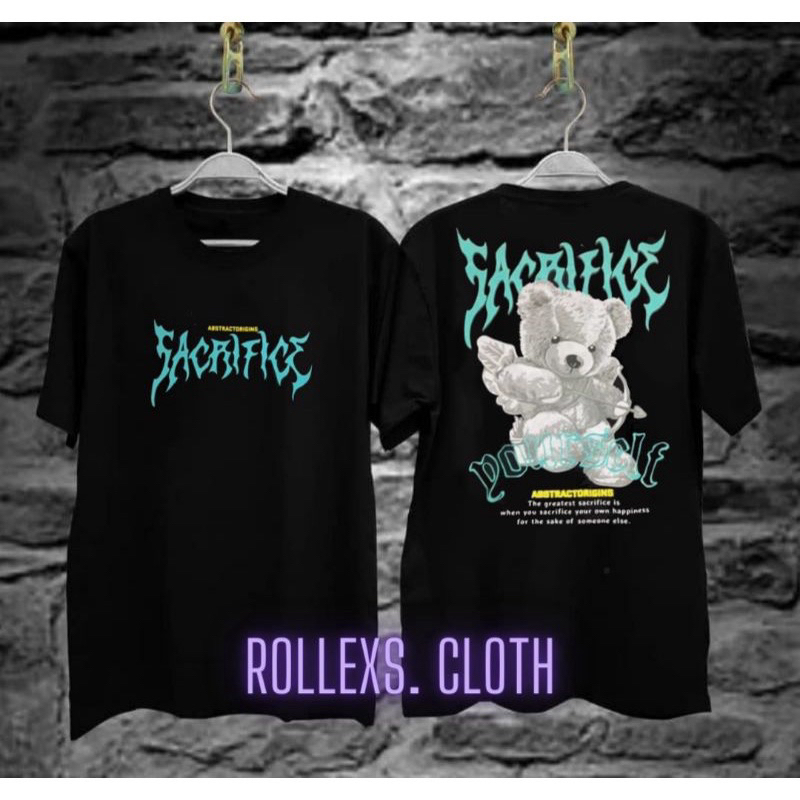 kaos teddybear / kaos couple / kaos couple pasangan kaos style Jepang / kaos Jepang / kaos distro mo