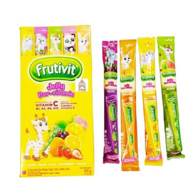 

FRUTIVIT JELLY BERVITAMIN 1BOX (20PCS)