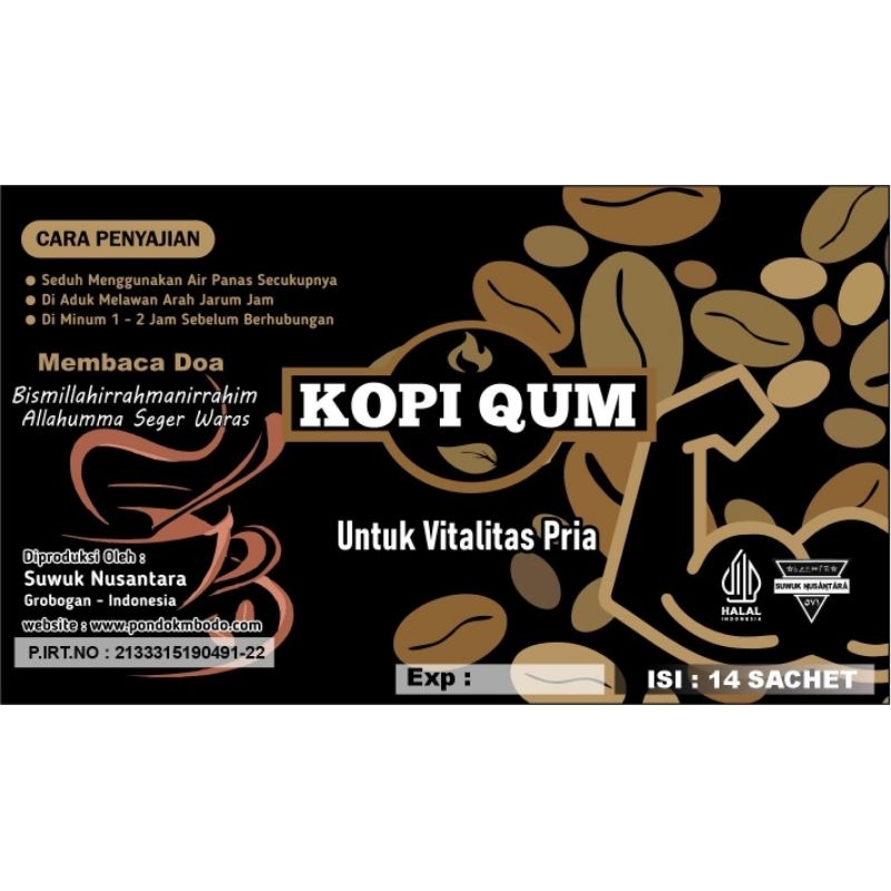 

KOPI QUM/KOPI DEWASA