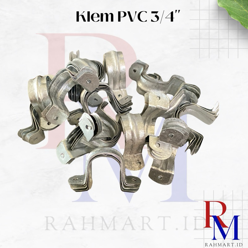 klem pvc paralon 3/4