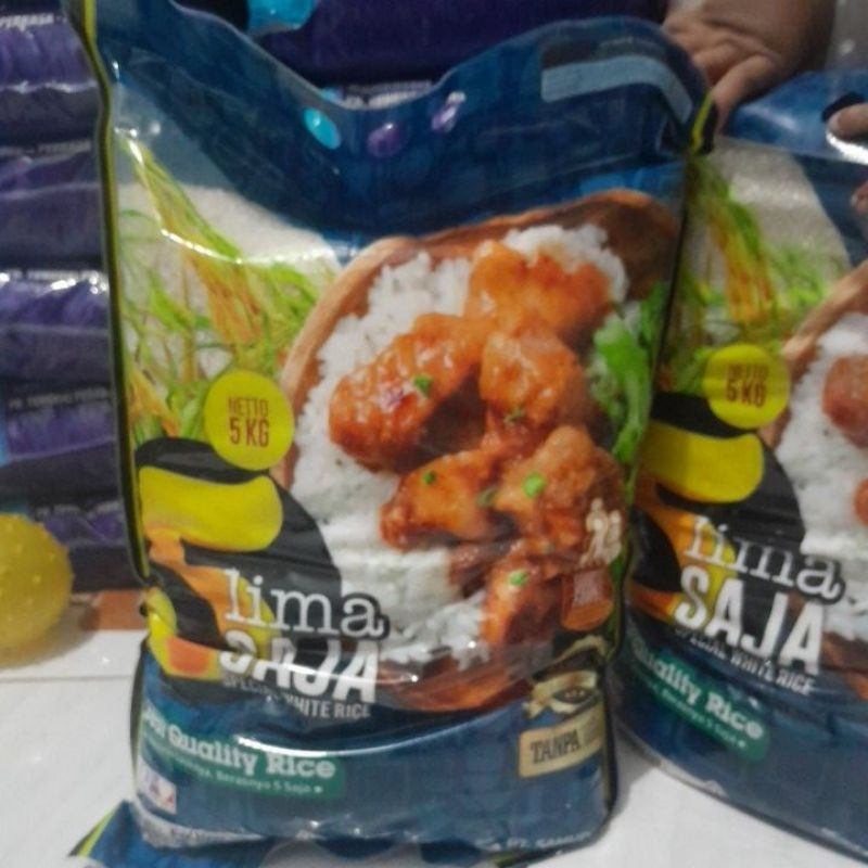 

BERAS LIMA SAJA