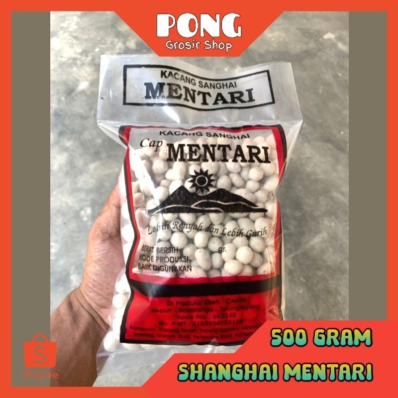 

Kacang Shanghai Atom MENTARI 500 gram