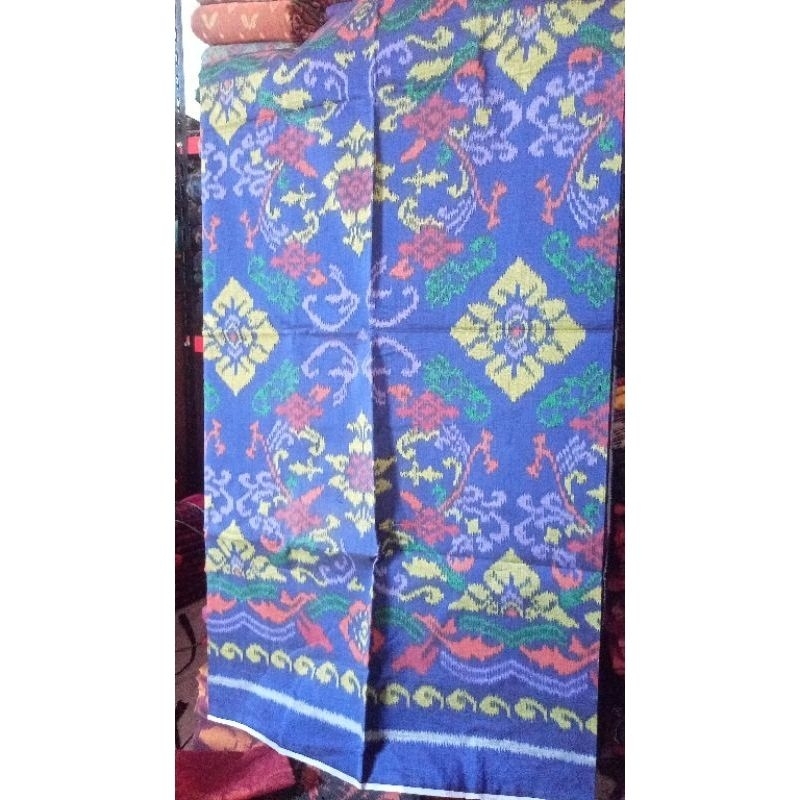 kain tenun endek csm bali doble ikat troso / bahan seragam / kain tenun csm bali