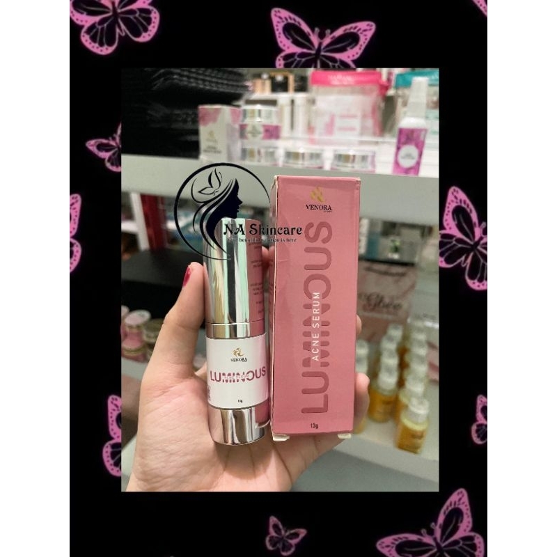 NA Skincare | LUMINOUS ACNE SERUM VENORA SKINCARE | SERUM ACNE VENORA | LUMINOUS SERUM | ORIGINAL BP