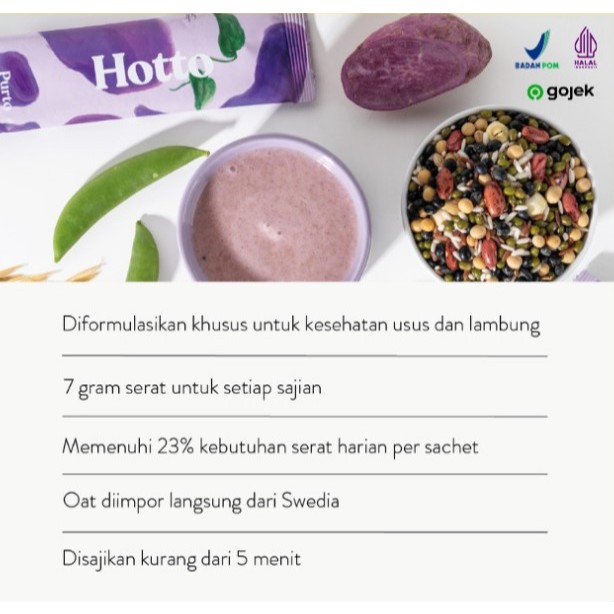 

Rasakan Kenikmatan Minuman Multigrain Halal HOTTO PURTO - Sehat dan Praktis!