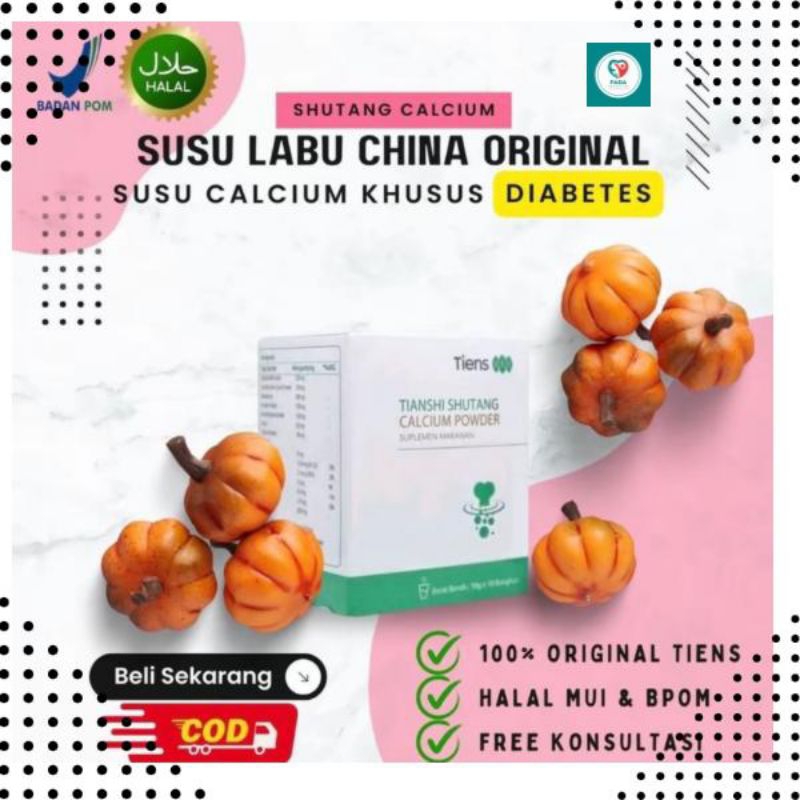 

Terlaris Susu Labu Cina Untuk Diabetes - Susu Shutang Calcium Powder Original 100% BPOM Hallal