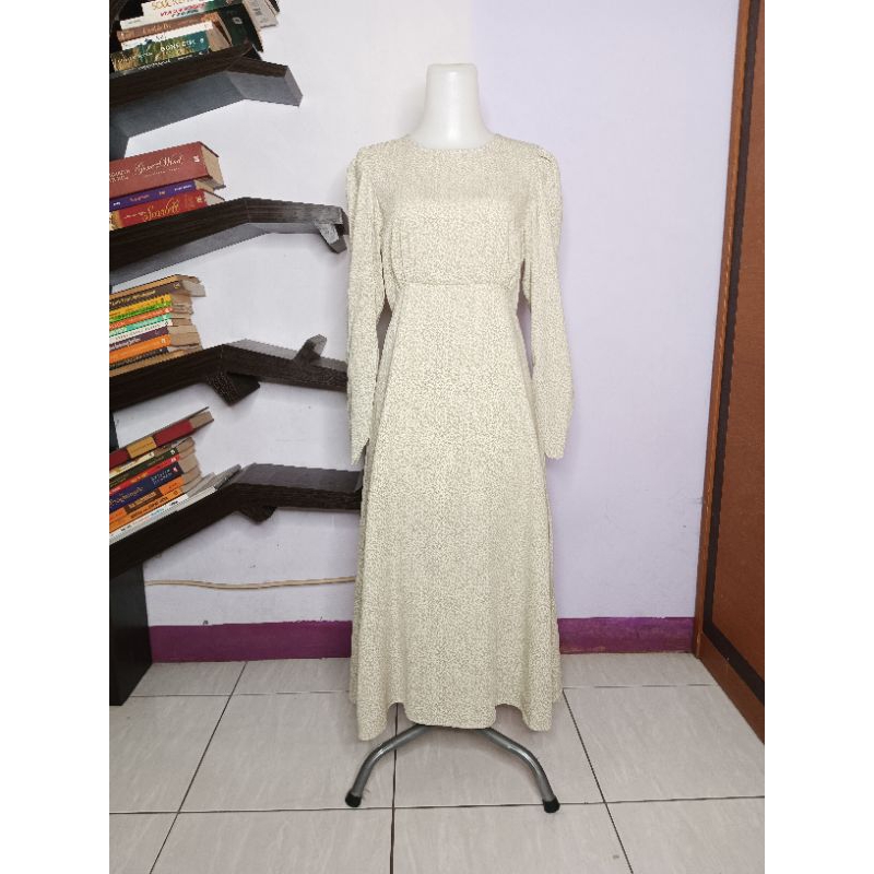 Korean Style Floral Dress