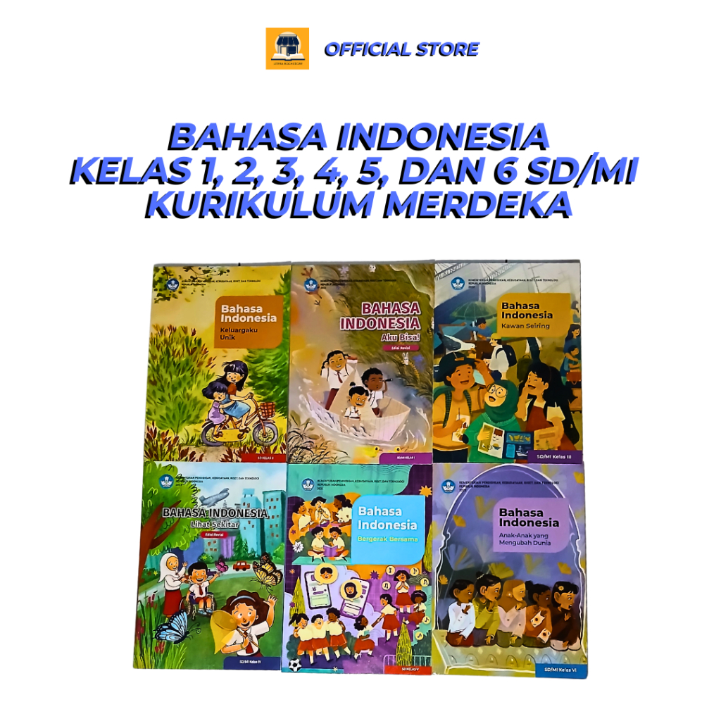 

SD/MI KELAS 1-6 BAHASA INDONESIA | KURIKULUM MERDEKA | BUKU KEMENDIKBUD