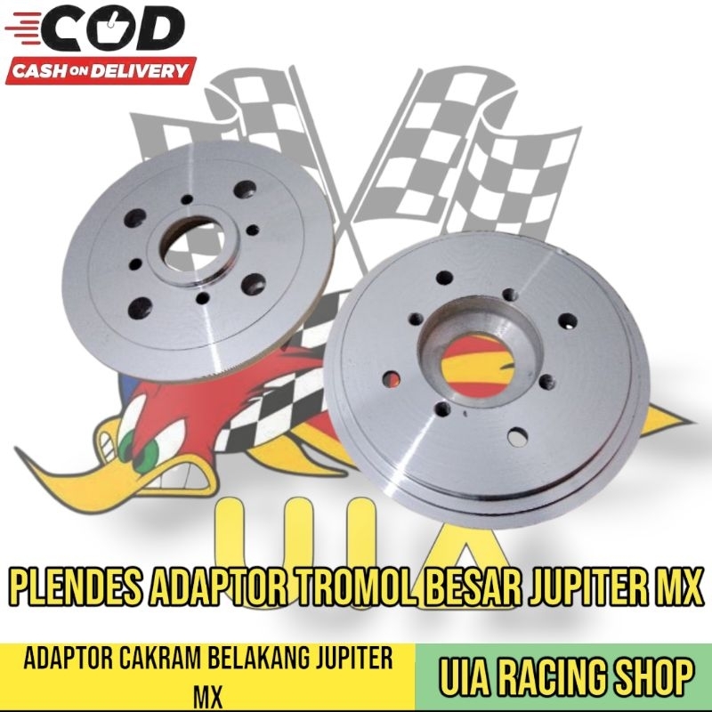 Adaptor Cakram Belakang Jupiter MX Plendes Cakram Belakang Jupiter MX Tromol Besar Dudukan Cakram