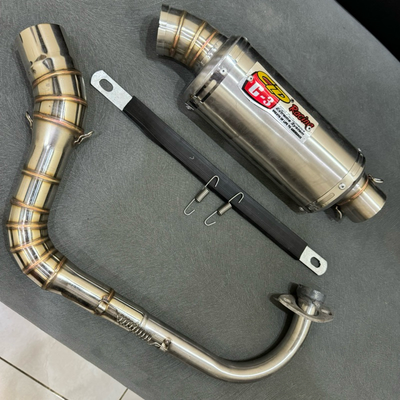 knalpot cld c3 oval short for beat.mio sporty.scopy. dll